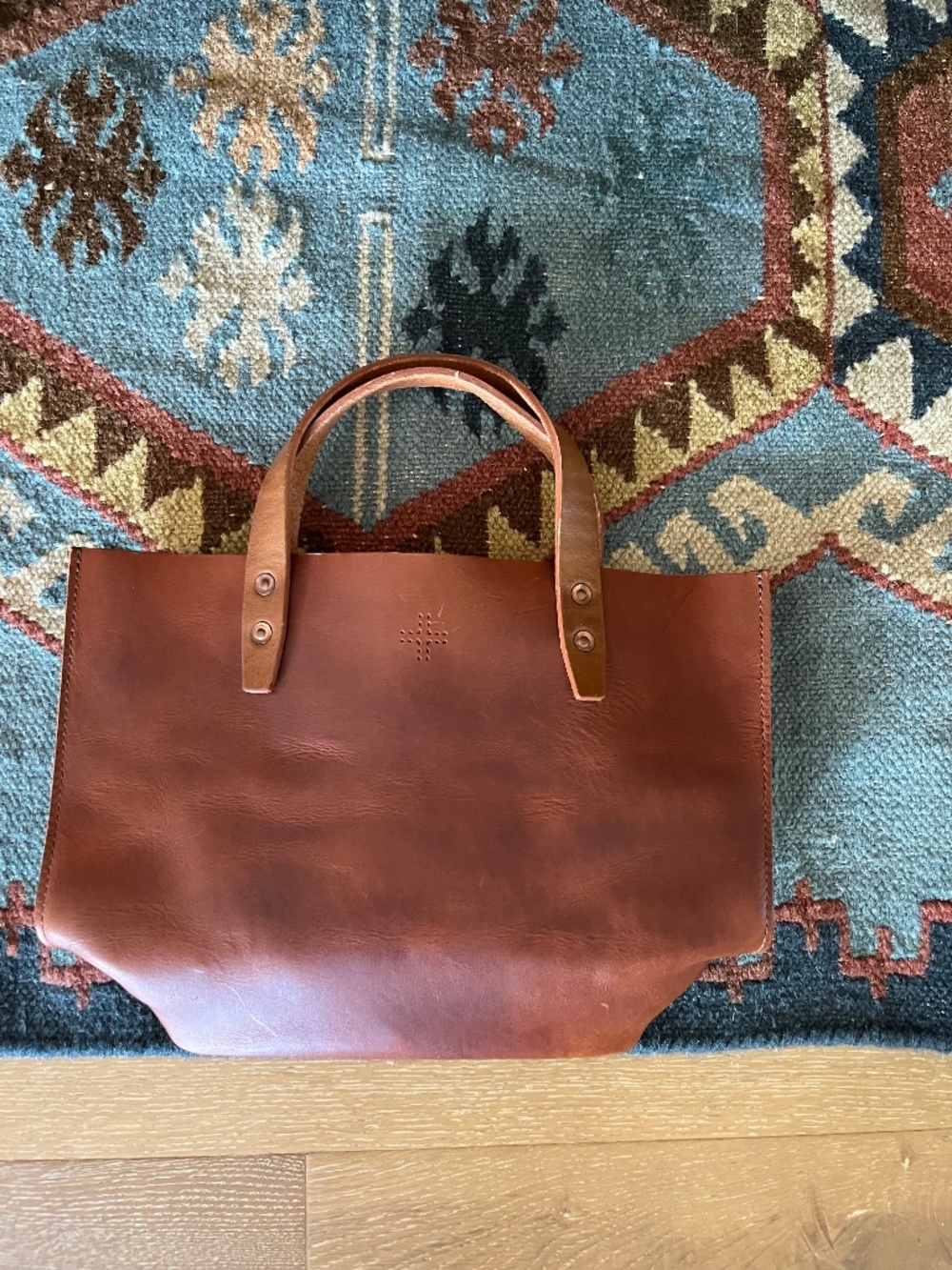 WP standard little leather tote